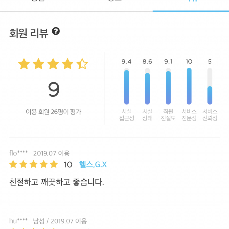 양천구 헬스장 양도