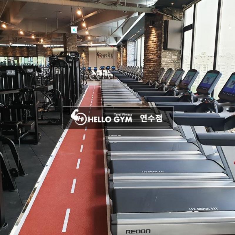 신축 헬로우짐 연수점 (260일 헬스 / GX / 프리미엄GX / 스피닝 / PT4회) 판매합니다.