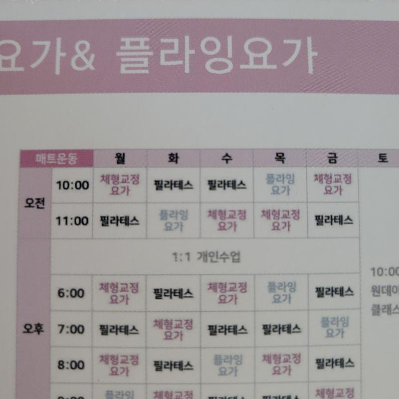 수디아요가 매트운동양도