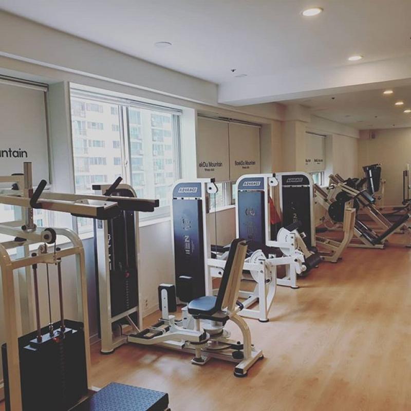 광주광역시 광산구 월곡동 지역 백두산 휘트니스 양도합니다.