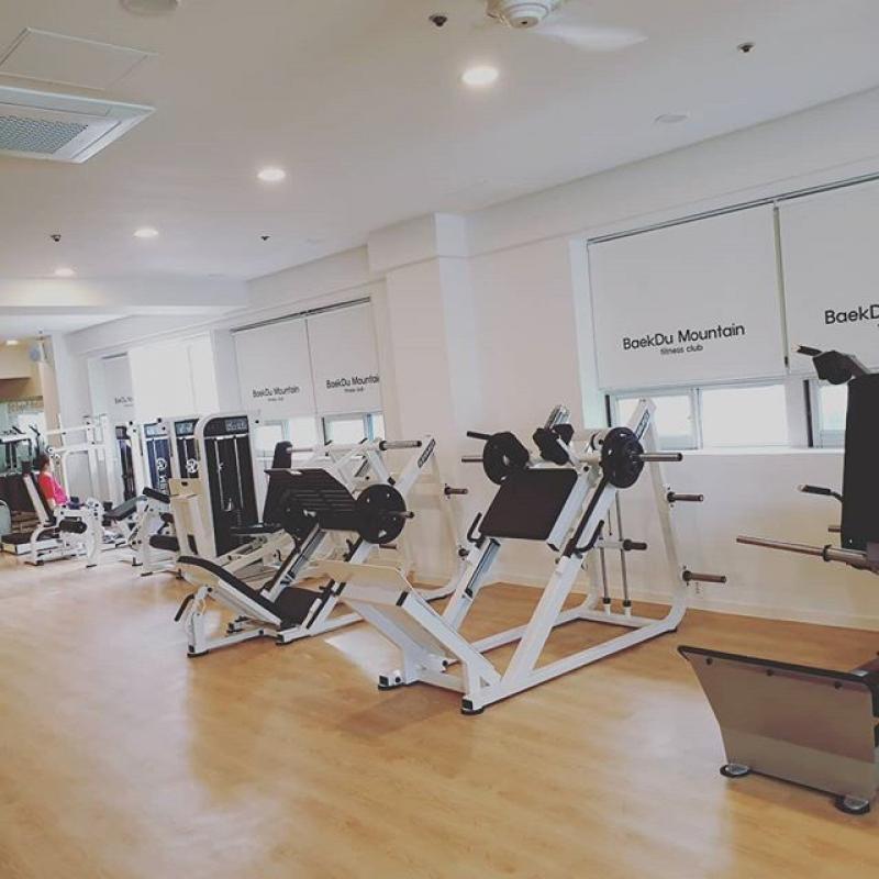 광주광역시 광산구 월곡동 지역 백두산 휘트니스 양도합니다.
