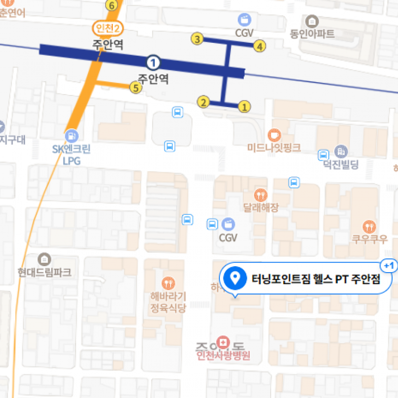 터닝포인트 주안점 헬스이용권 양도